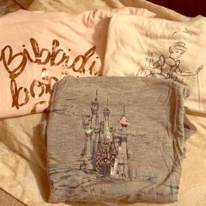 Disney Parks Lauren Conrad Cinderella T-Shirt Lot